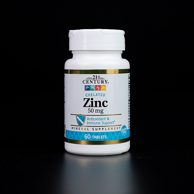 Zinc Chelated 50 mg (60 tab)  