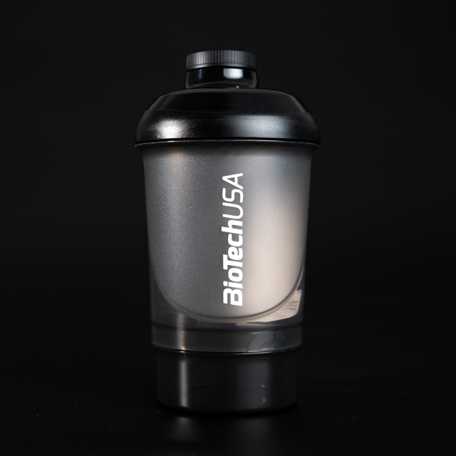 Shaker Wave Mini + 2 in 1 (300 ml)  Black