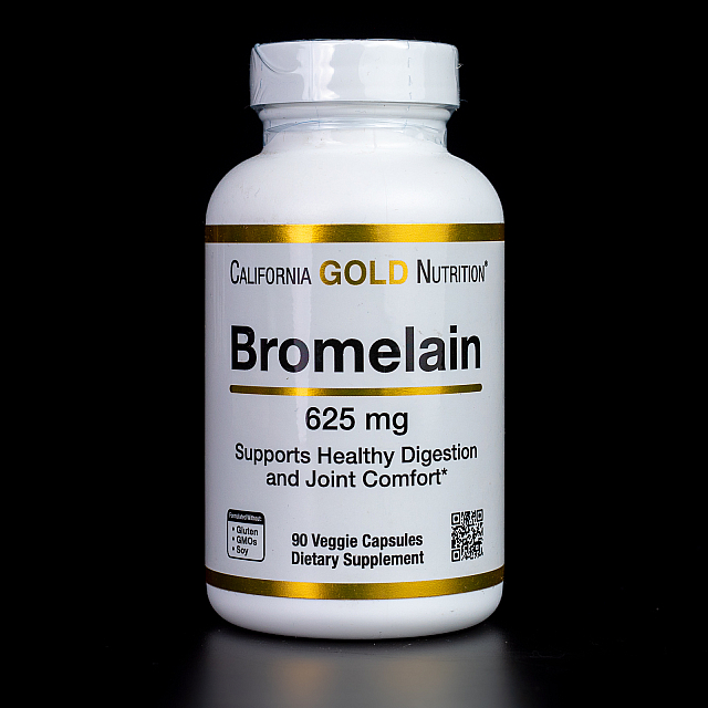 Bromelain 625 mg (90 veg caps)  