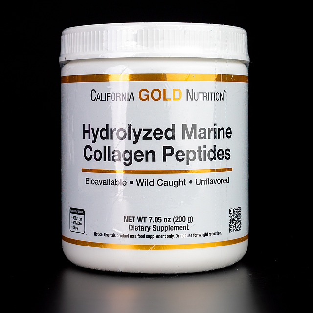 Hydrolyzed Marine Collagen Peptides (200 g) Pure 