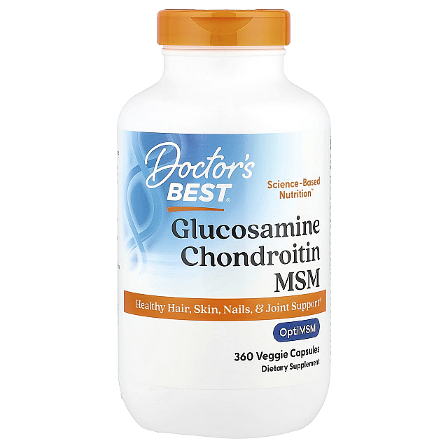 Glucosamine Chondroitin MSM with OptiMSM (360 Capsules)
