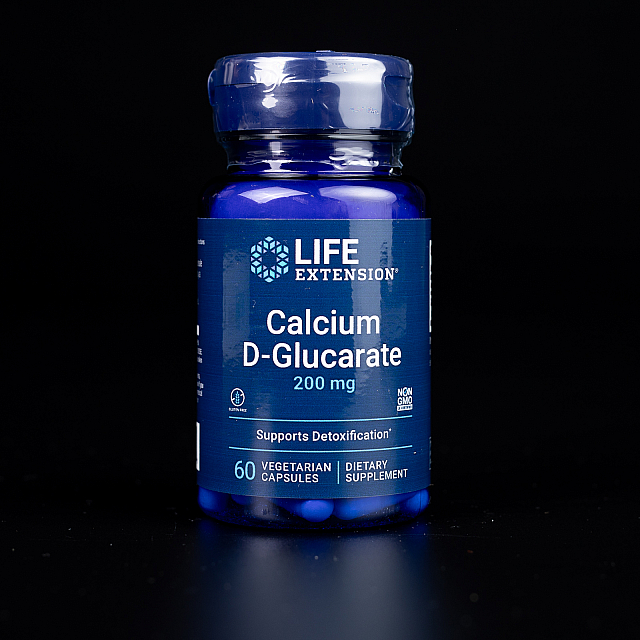 Calcium D-Glucarate 200 mg (60 veg caps)