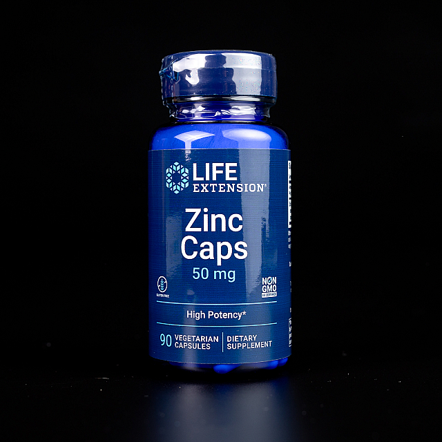 Zinc Caps High Potency 50 mg (90veg caps)  