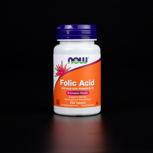 Folic Acid 800 mсg with Vitamin B-12 (250 tabs)  