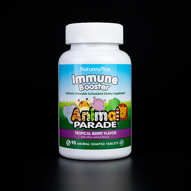 Kids Immune Booster (90 animal-shaped tabs) Tropical Berry