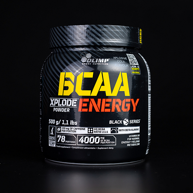 BCAA Xplode Energy (500 g) Xplosion cola 