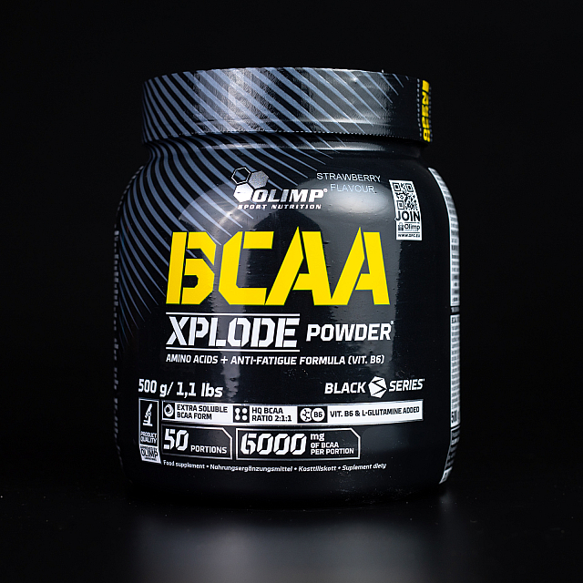 BCAA Xplode (500 g) Strawberry 