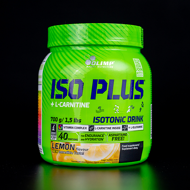 Iso Plus + L-Carnitine (700 g) Lemon 