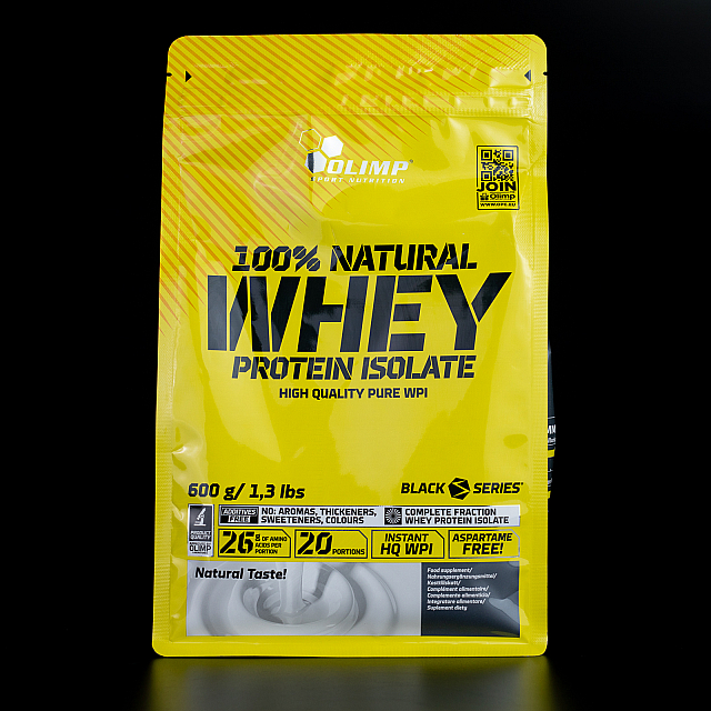 100% Natural Whey Protein Isolate (600 g) 