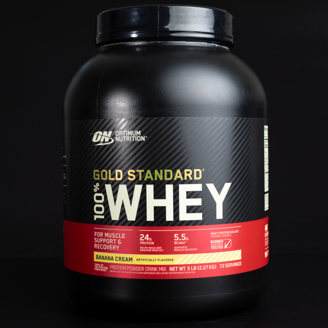 100% Whey Gold Standard (2,3 kg) USA Banana 