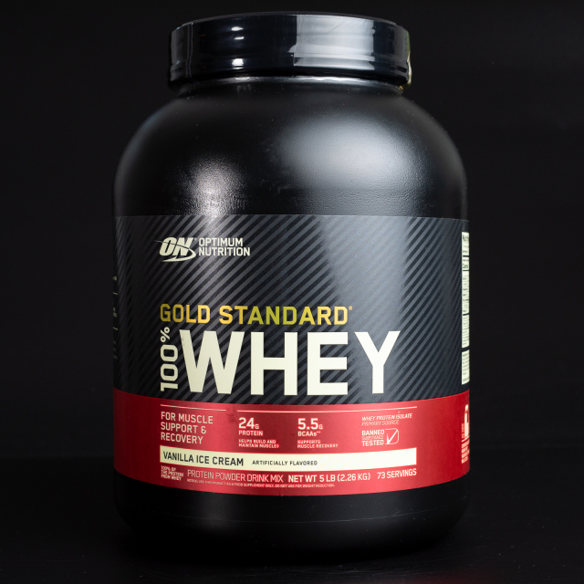 100% Whey Gold Standard (1,8 kg) USA Vanilla ice cream 
