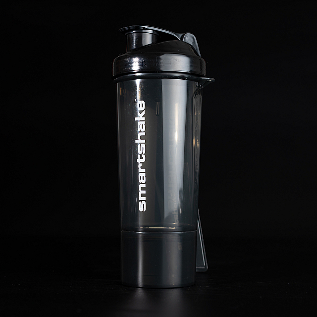 SmartShake Slim NEON Gunsmoke (500 ml) 