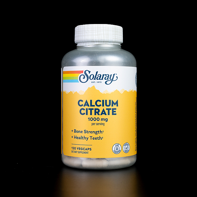 Calcium Citrate 1,000 mg (250 mg per caps) (120 veg caps)