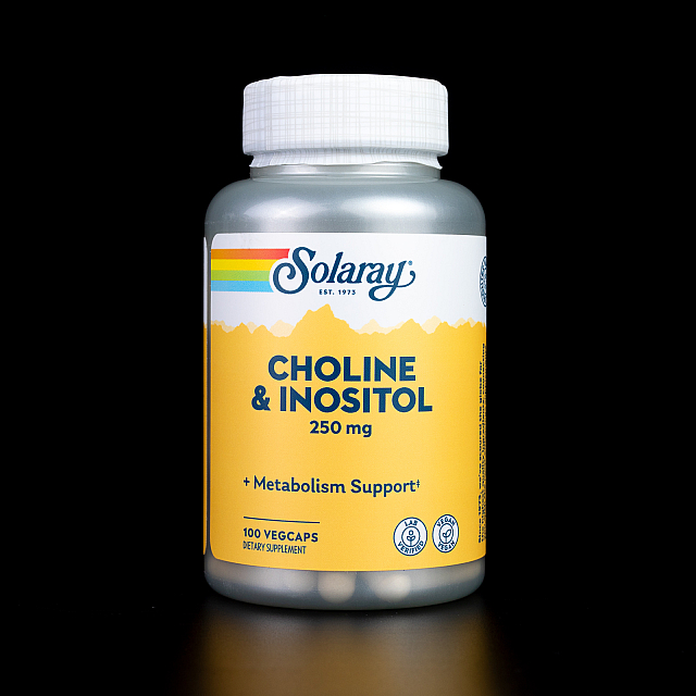 Choline - Inositol 250 mg (100 veg caps) 