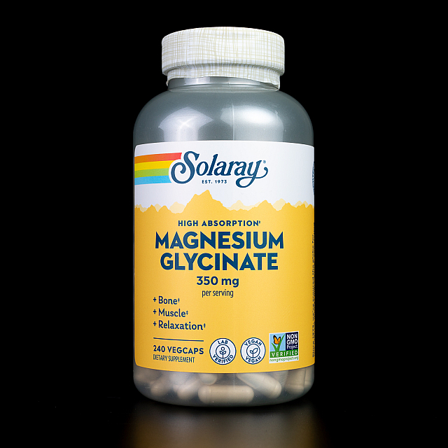 High Absorption Magnesium Glycinate 350 mg (240 veg caps)