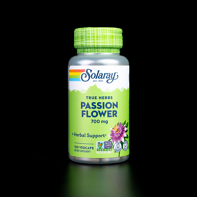 Passion Flower 700 mg (350 mg per caps) (100 veg caps)  