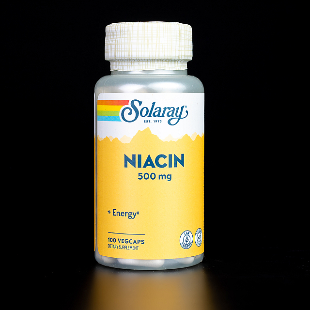 Niacin 500 mg (100 veg caps)