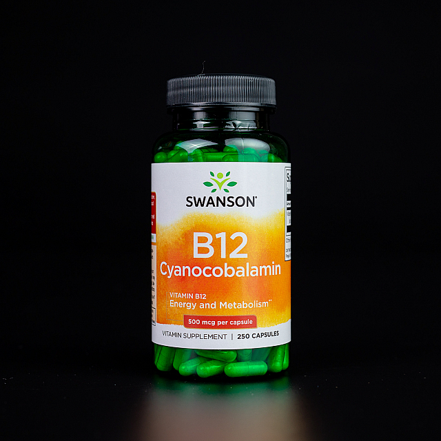 B-12 500 mcg (250 tabs)  