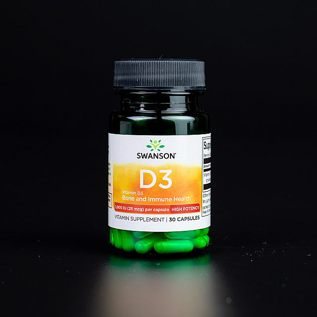 D3 1000 IU 25 mcg (60 caps) 