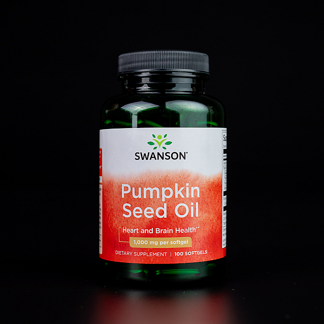 Pumpkin Seed Oil 1000 mg (100 softgels)  