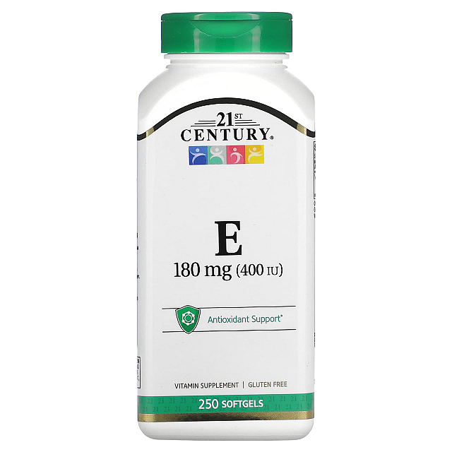 Vitamin E 180 mg (400 IU) (250 softgels)  