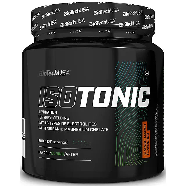 ISO TONIC Hydrate & Energize (600 g) Orange-mango 
