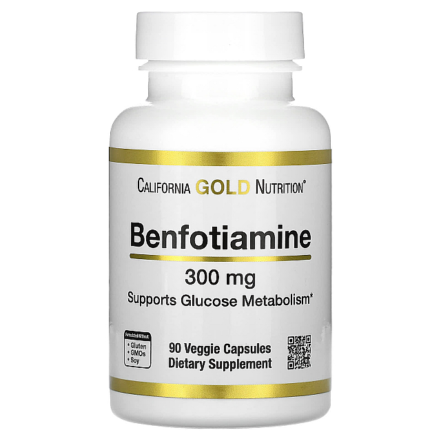 Benfotiamine 300 mg (90 veg caps)  