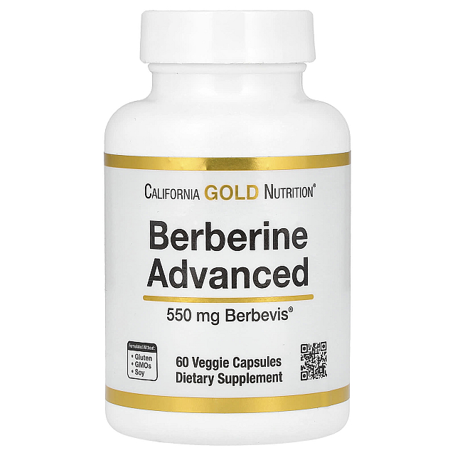 Berberine Advanced (60 Veggie Capsules)