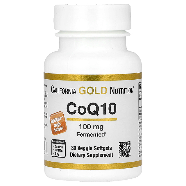 CoQ10 100 mg (30 Veggie Softgels)