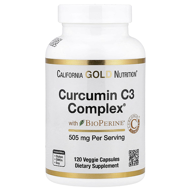 Curcumin C3 Complex  (120 Veggie Capsules)