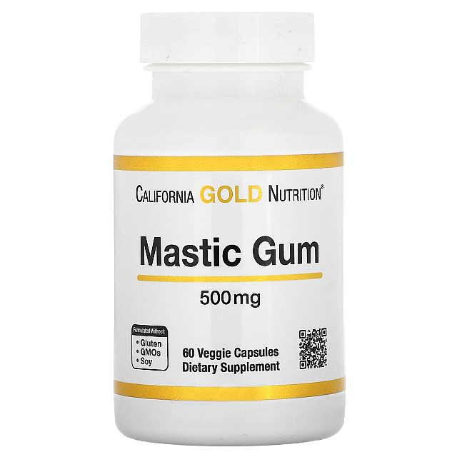 Mastic Gum 500 mg (60 Veggie Capsules)