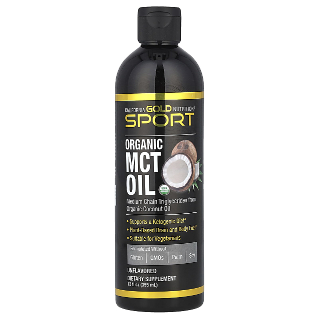 Organic MCT Oil	(355 ml)	Unflavored