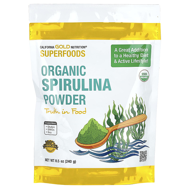 Organic Spirulina Powder (240 g)