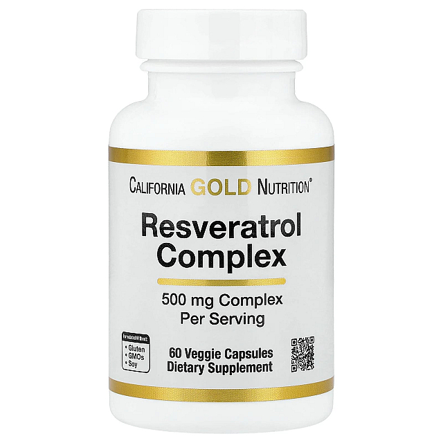 Resveratrol Complex  (60 Veggie Capsules)