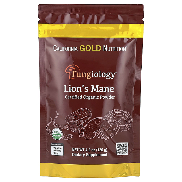 Lion's Mane Powder Certified Organic (120 g)