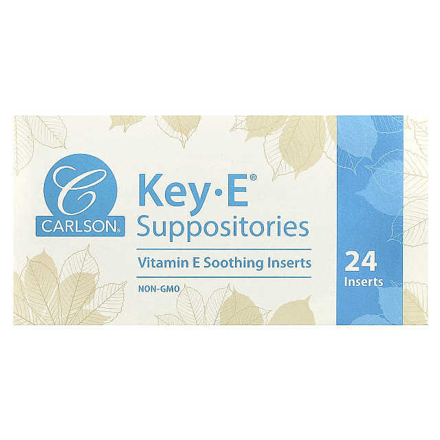 Key-E Suppositories (24 Inserts)