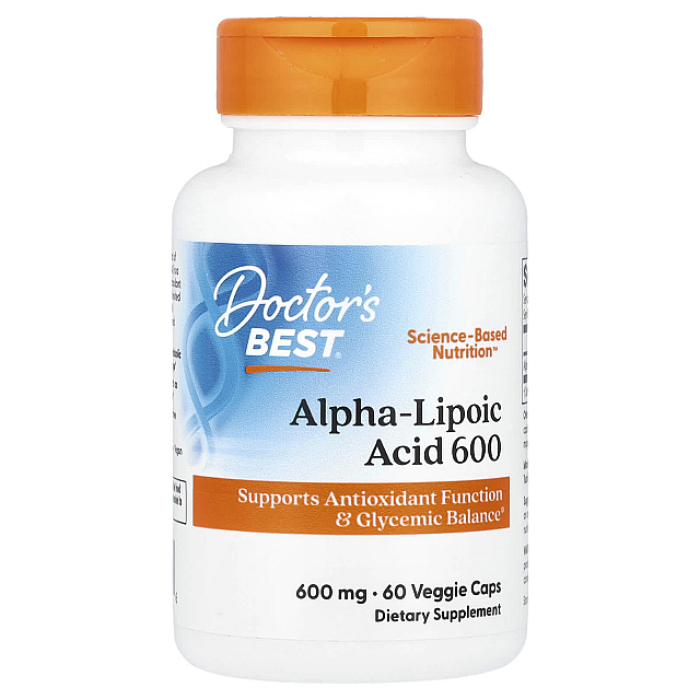 Alpha-Lipoic Acid 600 mg (60 Veggie Caps)