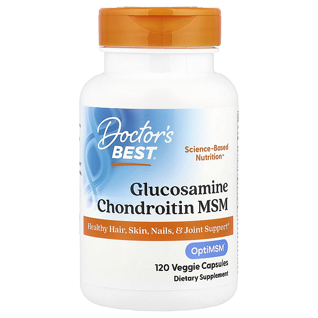 Glucosamine Chondroitin MSM with OptiMSM (120 Capsules)