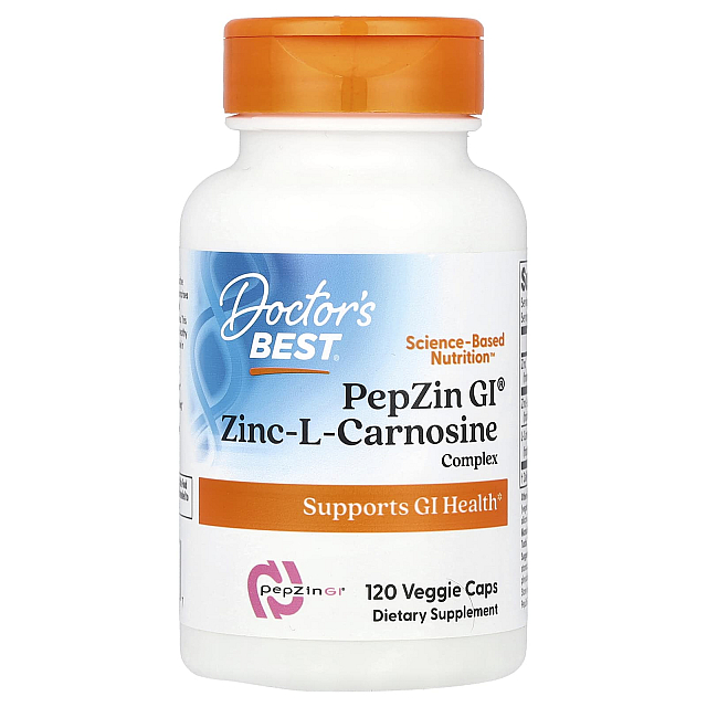 PepZin GI Zinc-L-Carnosine Complex (120 Veggie Caps)
