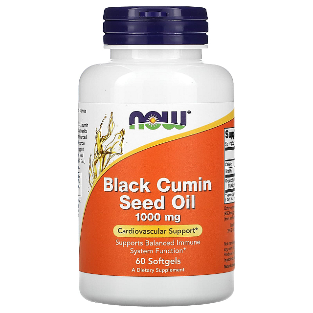 Black Cumin Seed Oil 1000 mg (60 softgels)
