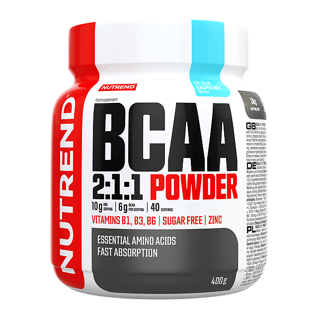 BCAA 2:1:1 (400 g)  Ice blue raspberry