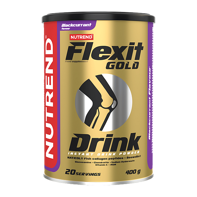 Flexit Gold Drink (400 g)  Blackcurrant