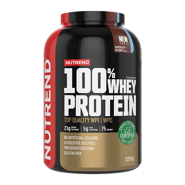 100% Whey Protein (2,25 kg)  Chocolate-Coconut