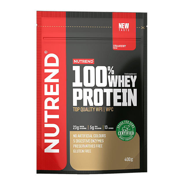 100% Whey Protein (400 g) Strawberry