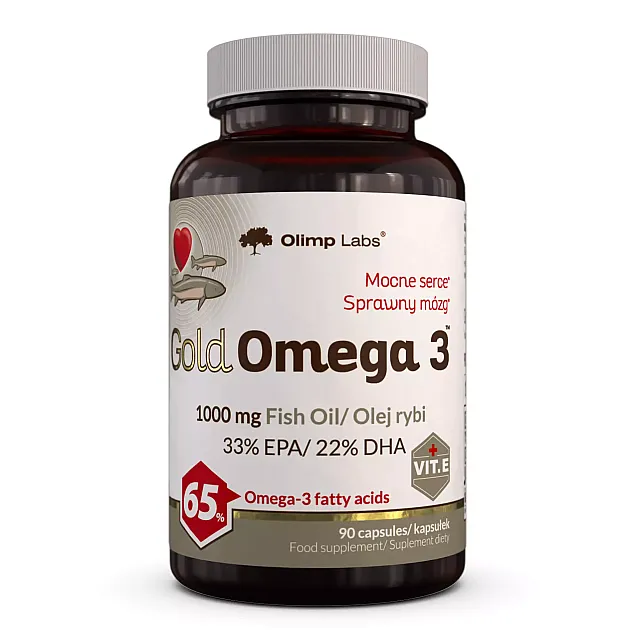 Gold Omega 3 65% Jar (90 caps)