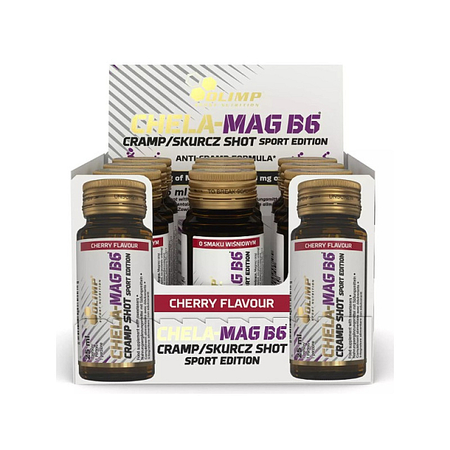 Chela-Mag B6 Cramp Shot Sport Edition (25 ml) Cherry 
