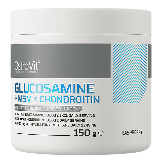 Glucosamine MSM Chondroitin (150 g)  Raspberry