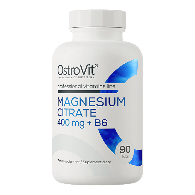 Magnesium Citrate 400 mg + B6 (90 tab)  