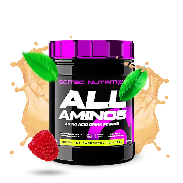 All Aminos (340 g) Green tea-raspberry 