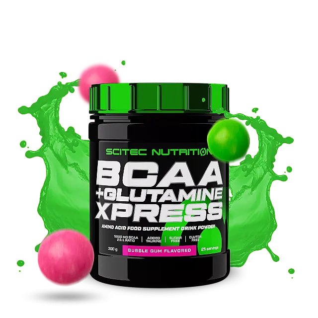 BCAA + Glutamine Xpress (300 g) Bubble gum 